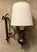 Wandschemerlamp, Huis en Inrichting, Lampen | Tafellampen, Minder dan 50 cm, Metaal, Vintage klassiek interieur, Ophalen of Verzenden