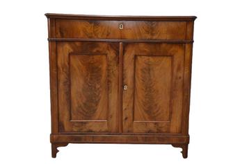 19e eeuwse Hollandse mahoniehouten penant kastje beschikbaar voor biedingen