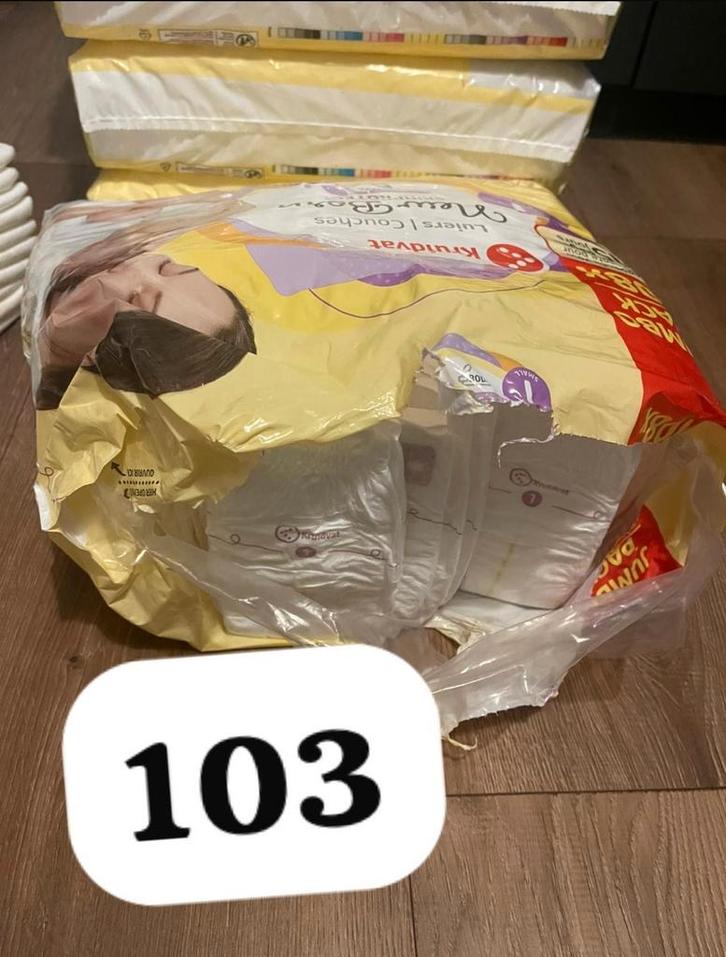 Luiers Pakket: Kruidvat, Bon Bebe, Pampers, Etos - Nieuw!, Kinderen en Baby's, Babyvoeding en Toebehoren, Nieuw, Overige typen