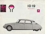 Diverse brochures Citroen DS en ID, Verzenden, Gelezen, Citroën