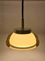 Herda Mushroom Hanglamp Oranje Retro Vintage 1973 Chroom, 50 tot 75 cm, Ophalen of Verzenden, Zo goed als nieuw, Space Age Retro Vintage Herda