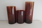 Led lampen glas 3 stuks, Ophalen of Verzenden, Zo goed als nieuw, Glas, Minder dan 50 cm