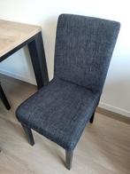 Set van 4 grijze stoffen stoelen, Ophalen of Verzenden