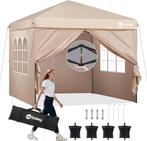 Opvouwbaar paviljoen/Partytent 3x3 - NIEUW, Tuin en Terras, Partytenten, Ophalen, Opvouwbaar, Minder dan 4 meter, Nieuw