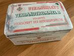 Verbandtrommel Utermöhlen &Co Amsterdam, Verzamelen, Blikken, Ophalen of Verzenden, Gebruikt, Overige, Overige merken