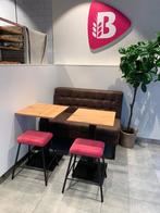 Nieuwe Vintage Horeca Banken, Huis en Inrichting, Banken | Bankstellen, Ophalen, Overige maten, Vintage, 75 tot 100 cm