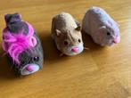 Zhuzhu pets hamsters 3 stuks, Verzamelen, Poppetjes en Figuurtjes, Zo goed als nieuw, Verzenden