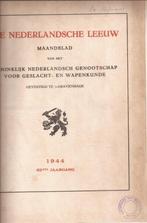 De Nederlandsche Leeuw 1944 No. 10-11-12 62e Jaargang, Verzenden, Gelezen
