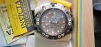 Invicta model 12087, Sieraden, Tassen en Uiterlijk, Horloges | Heren, Overige merken, Staal, Staal, Ophalen of Verzenden
