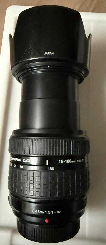 Olympus Zuiko Digital 18-180mm F3.5-6.3 - 4/3 mount, Verzamelen, Fotografica en Filmapparatuur, Lens of Lenzen, 1980 tot heden