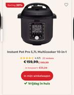 Nieuwe Instant Pot Pro in doos, Witgoed en Apparatuur, Ophalen of Verzenden, Nieuw