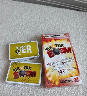 Tik Tak Boem Kaartspel - Leuk en spannend! beschikbaar voor biedingen