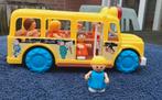 Schoolbus Playmates uit 1986 met 6 popjes. Vintage, Ophalen of Verzenden