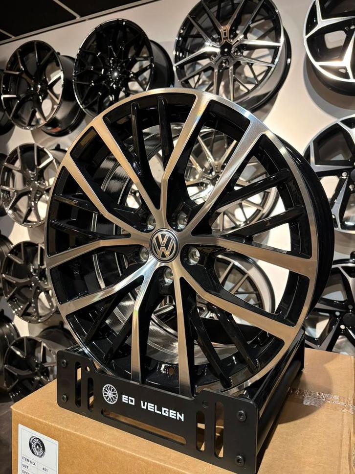 17 inch velgen voor Volkswagen POLO “PARABOLICA LOOK” 5x100, Auto-onderdelen, Banden en Velgen, Velg(en), 17 inch, Personenwagen