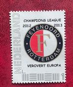 Persoonlijke postzegel voetbal Feyenoord verovert Europa, Postzegels en Munten, Ophalen of Verzenden, Na 1940, Postfris