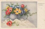 BLOEM BLOEMEN BELIJDENIS JAREN 50 ZEER MOOIE KAART KH191, Verzamelen, Ansichtkaarten | Themakaarten, Ophalen of Verzenden, 1940 tot 1960
