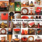 Vintage seventies plastic fantastic oranje hippe spulletjes, Verzamelen, Retro, Huis en Inrichting, Verzenden