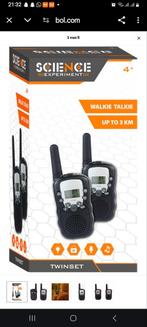 Science walkie talkie -NIEUW- in gesloten verpakking-, Telecommunicatie, Portofoons en Walkie-talkies, Ophalen, Nieuw