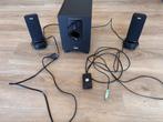 Hercules Speakerset XPS 2.135, Computers en Software, Pc speakers, Ophalen, Zo goed als nieuw, Audiokanaal 2.1, Hercules