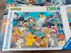 Puzzel  1500 stukjes pokomon., Ophalen of Verzenden, Zo goed als nieuw