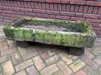 Fraaie Bentheimer zandsteen bloembak / trog, Tuin en Terras, Bloembakken en Plantenbakken, Ophalen, Gebruikt, Rond, Minder dan 30 cm