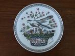 porseleinen bord 16 cm , hutschen reuter , koekoek vogel, Ophalen of Verzenden