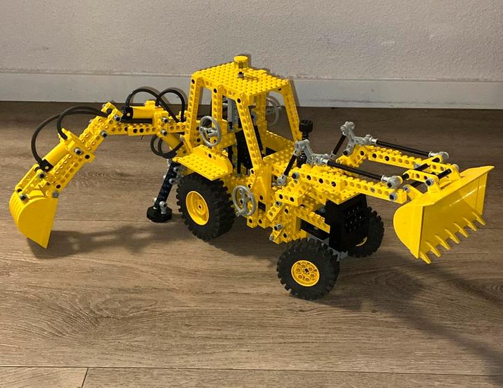 Lego technic 8862 backhoe, Kinderen en Baby's, Speelgoed | Duplo en Lego, Gebruikt, Lego, Complete set, Ophalen of Verzenden