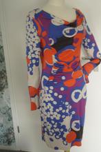 Prachtige Nieuwe jurk v Expresso mt L 40 zwart/paars/oranje, Maat 38/40 (M), Overige kleuren, Expresso, Nieuw