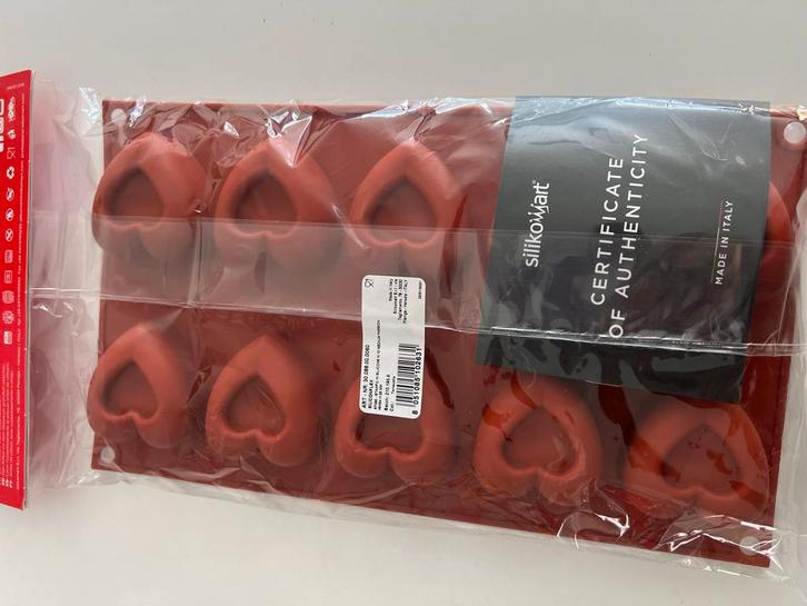 Siliconen Hartjes Mal - Nieuw in Verpakking, Huis en Inrichting, Keuken | Keukenbenodigdheden, Nieuw, Ophalen of Verzenden