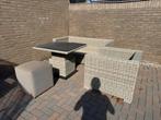 Loungeset  Life outdoor, Tuin en Terras, Tuinsets en Loungesets, Ophalen, 4 zitplaatsen, Gebruikt, Bank
