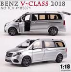 1:18 Mercedes Benz bus AMG Line V Class uit 2018 Norev, Hobby en Vrije tijd, Modelauto's | 1:18, Ophalen of Verzenden, Nieuw, Auto