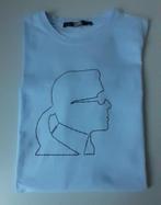 MOOI KARL LAGERFELD SHIRT, MAAT 36 - ZO GOED ALS NIEUW, Karl Lagerfeld, Blauw, Ophalen of Verzenden, Zo goed als nieuw