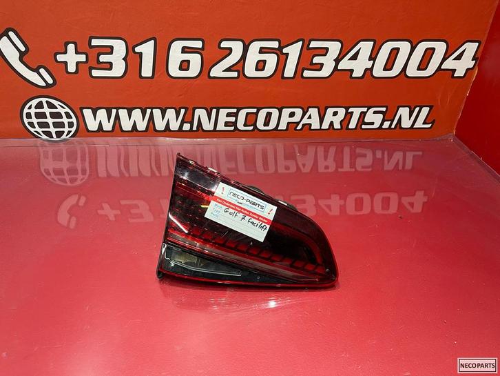 VW GOLF 7 FACELIFT LED ACHTERLICHT 2017 - ALLES LEVERBAAR !!, Auto-onderdelen, Verlichting, Volkswagen, Gebruikt, Ophalen of Verzenden