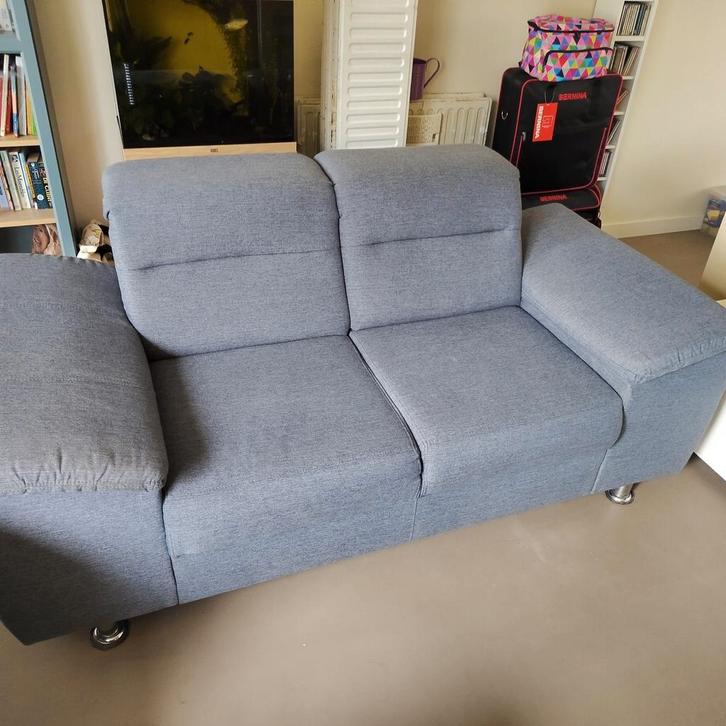 Tweezitter, rugleuning verstelbaar., Huis en Inrichting, Banken | Sofa's en Chaises Longues, Zo goed als nieuw, Ophalen