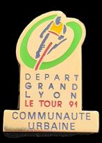 Le Tour 91- Depart Grand Lyon pin, Verzamelen, Ophalen of Verzenden, Nieuw, Sport, Speldje of Pin