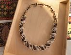 Prachtige Vintage Jewellery ketting met kleine kraaltjes, Ophalen of Verzenden, Zo goed als nieuw, Overige materialen