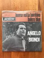 Single - Angelo Biondi - Buona notta bambino, Gebruikt, Overige genres, 7 inch, Single