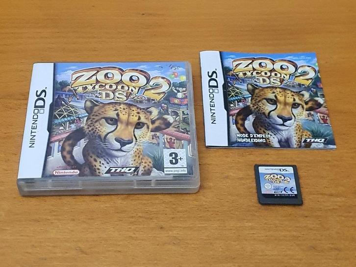 OPRUIMEN | DS | ZOO Tycoon 2, Spelcomputers en Games, Games | Nintendo DS, Gebruikt, Strategie en Constructie, 1 speler, Vanaf 3 jaar