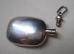 Zilveren flesje /parfum flacon hanger nr.866, Verzenden, Zilver, Hanger