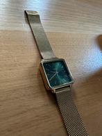 Cluse Dameshorloge - Goud / Groen, Sieraden, Tassen en Uiterlijk, Horloges | Dames, Ophalen of Verzenden, Zo goed als nieuw, Polshorloge
