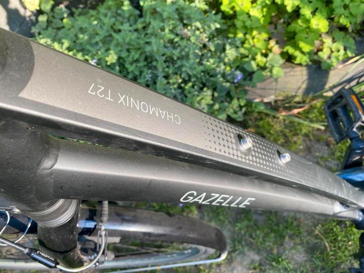 Gazelle Chamonix T27 Mat zwarte damesfiets, Fietsen en Brommers, Fietsen | Dames | Damesfietsen, Zo goed als nieuw, Gazelle, Versnellingen