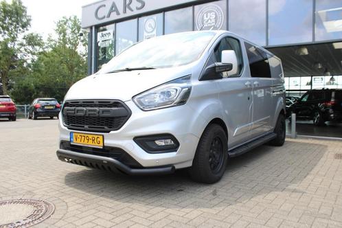 Ford TRANSIT CUSTOM 300 2.0 TDCI L2H1 Dubbel Cabine Camera L, Auto's, Bestelauto's, Bedrijf, ABS, Airbags, Airconditioning, Bluetooth