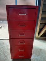 Ikea Helmer ladekast rood, Ophalen, Gebruikt, 50 tot 100 cm, Minder dan 100 cm
