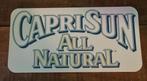 CAPRI SUN- reclamebordje, Verzenden, Zo goed als nieuw, Reclamebord