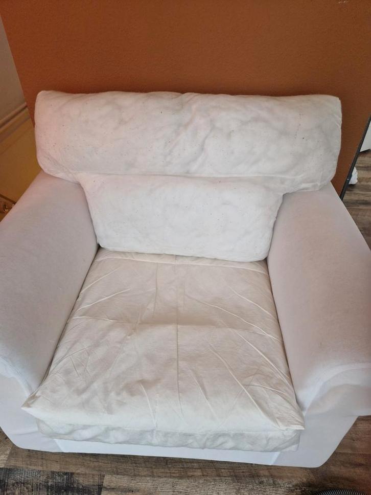 Gratis ikea ektorp fauteuil, Huis en Inrichting, Fauteuils, Gebruikt, Minder dan 50 cm, 75 tot 100 cm, Ophalen