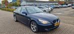 BMW 5-Serie 2.0 D 520D AUTOMAAT 2009 Blauw LEER EURO 5! Head, Automaat, Euro 5, Achterwielaandrijving, Beige