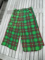 Groen geblokte broek, Maat 38/40 (M), Carnaval, Ophalen of Verzenden, Zo goed als nieuw