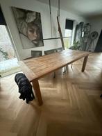 Teakhouten eettafel, Ophalen, Teakhout, 200 cm of meer, 50 tot 100 cm