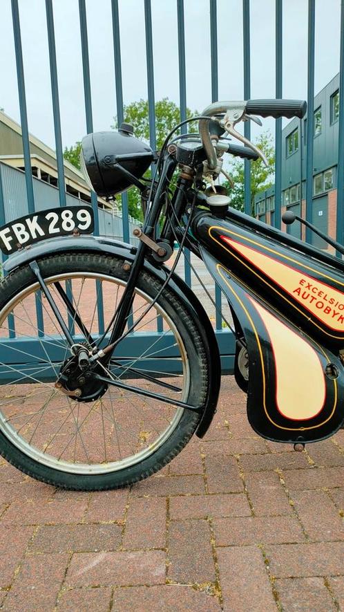 Excelsior Autobyk Deluxe, Fietsen en Brommers, Brommers | Oldtimers, Overige merken, Ophalen