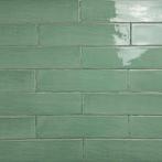 mooie licht groene tegels langwerpig, Doe-het-zelf en Verbouw, Tegels, Ophalen, Nieuw, Minder dan 20 cm, 20 tot 40 cm
